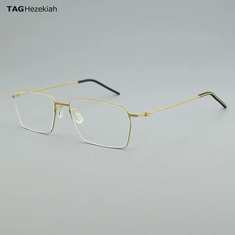 2024 Pure titanium eyeglass frame without screws Square glasses Retro women's eyeglass frame Men's myopia glasses 5509
2024 Pure titanium eyeglass frame without screws Square glasses Retro women's eyeglass frame Men's myopia glasses 5509