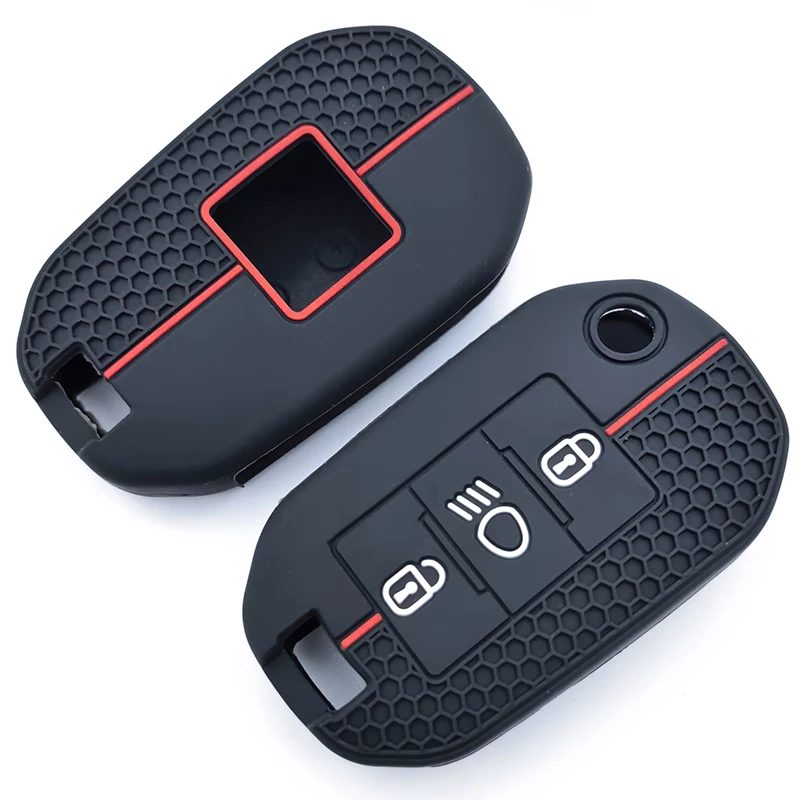 3 Buttons Silicone Car Flip Key Case Cover Shell for Peugeot 208 308 408 508 2008 3008 4008 5008 for Citroen C3 C4 CACTUS C6 C8
3 Buttons Silicone Car Flip Key Case Cover Shell for Peugeot 208 308 408 508 2008 3008 4008 5008 for Citroen C3 C4 CACTUS C6 C8