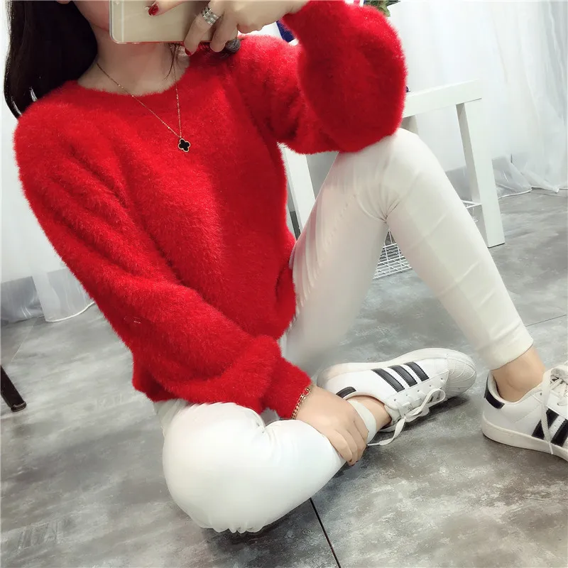 2026 Pullovers Spring and Autumn Winter New Korean Edition Sweater Student Solid Color Look Thin Loose Women's Knitted Sweater
2026 Pullovers Spring and Autumn Winter New Korean Edition Sweater Student Solid Color Look Thin Loose Women's Knitted Sweater