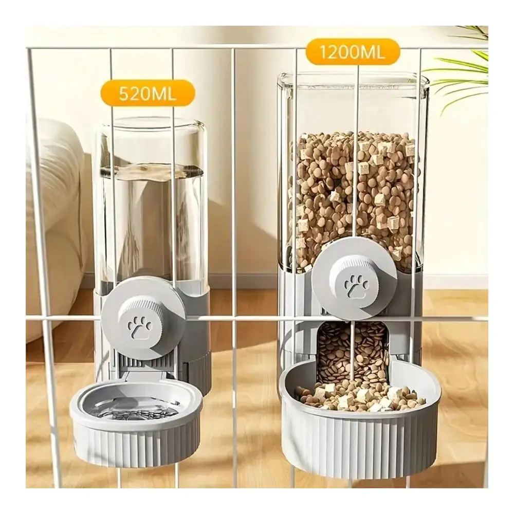 Set Hanging Pet Water Dispenser With AntiHumidity Mouth Bowl, Large Capacity Cat Dog Water And Food Feeder, Can Be Hung On Cage
Set Hanging Pet Water Dispenser With AntiHumidity Mouth Bowl, Large Capacity Cat Dog Water And Food Feeder, Can Be Hung On Cage