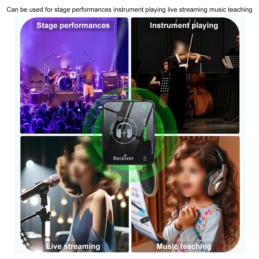 24 Bit48KHz Sample Rate 2.4G Earphone Transmitter 2.4GHz Earphone System Monostereo Switch For Audio Preferences
24 Bit48KHz Sample Rate 2.4G Earphone Transmitter 2.4GHz Earphone System Monostereo Switch For Audio Preferences