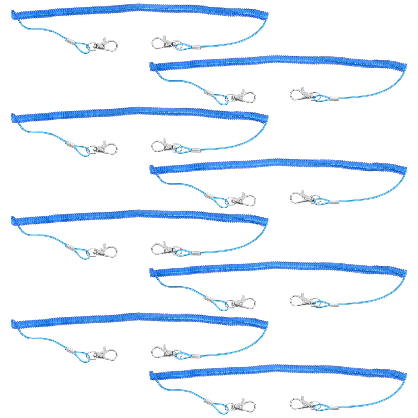 8 Pcs Fishing Rod Protection Rope Keychains Retractable Elastic Ropes Durable Stainless Steel Outdoor Climbing Camping Hiking
8 Pcs Fishing Rod Protection Rope Keychains Retractable Elastic Ropes Durable Stainless Steel Outdoor Climbing Camping Hiking