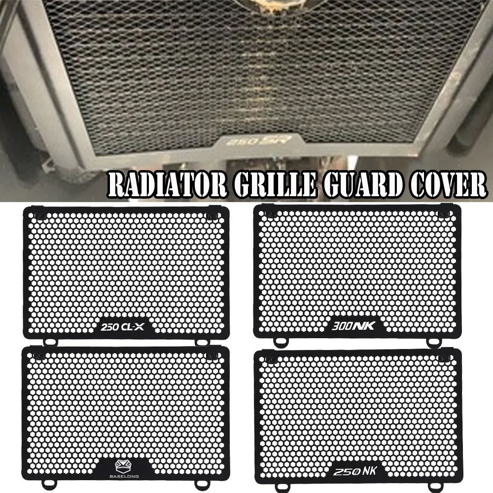 For CFMOTO CF MOTO 250NK 300NK 250CLX Radiator Grille Cover Guard Protection CNC Motorcycle Accessories 250 300 NK CLX 2022 2023 
For CFMOTO CF MOTO 250NK 300NK 250CLX Radiator Grille Cover Guard Protection CNC Motorcycle Accessories 250 300 NK CLX 2022 2023