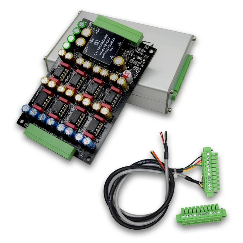 Car-mounted low-level rca single-ended to balanced output 4-channel pre-amplifier board hifi dismantled car power amplifier
Car-mounted low-level rca single-ended to balanced output 4-channel pre-amplifier board hifi dismantled car power amplifier