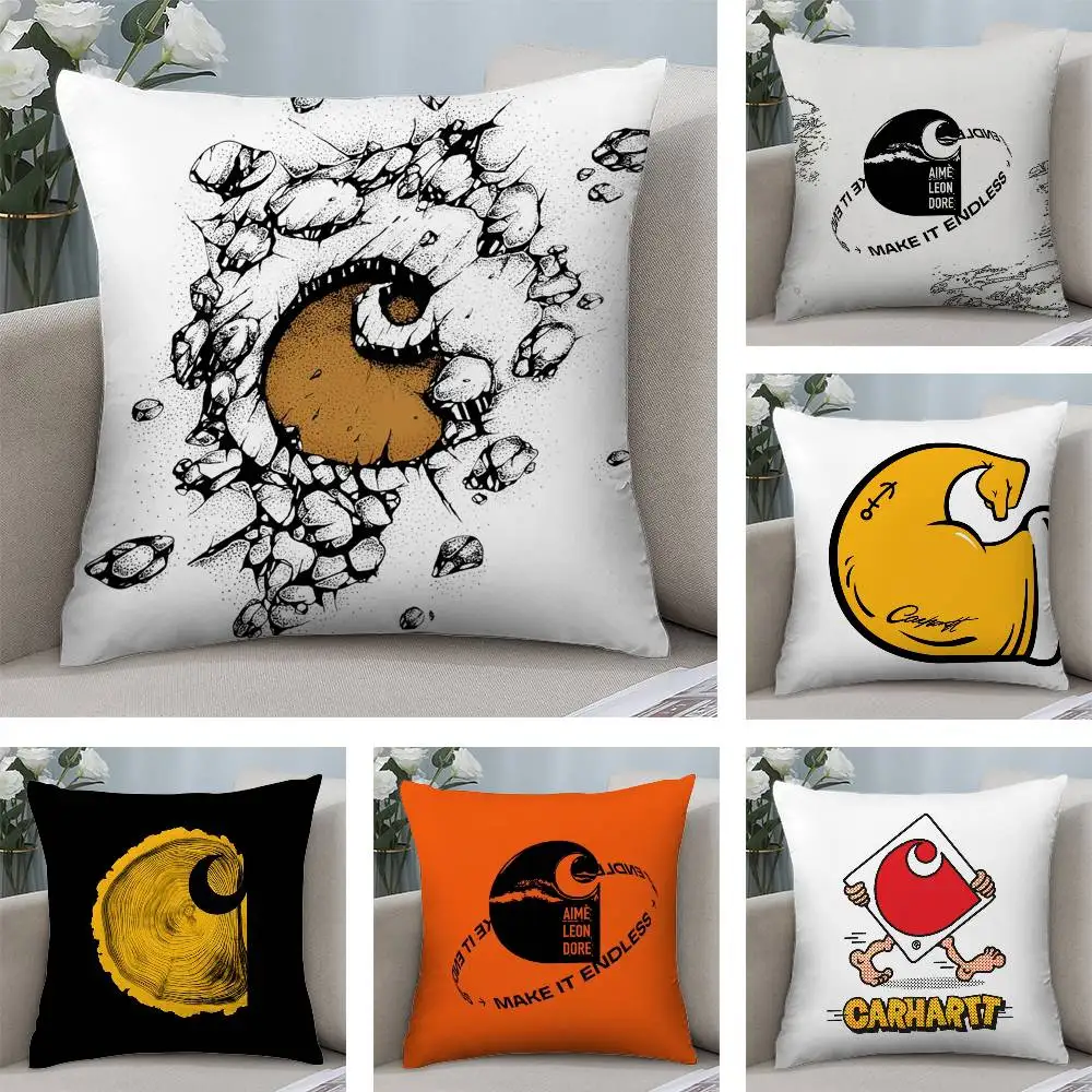 Luxury C-Carhartts-S Brand Pillow Case Plush Fabric Soft Double Sided Print Sofa Cushion Cover Throw Pillow Covers
Luxury C-Carhartts-S Brand Pillow Case Plush Fabric Soft Double Sided Print Sofa Cushion Cover Throw Pillow Covers