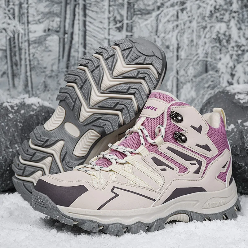 Women Breathable Mountain Climbing Shoes Outdoor Boots Woman Men's Hiking Shoes Unisex High Top Boots Waterproof Climbing New
Women Breathable Mountain Climbing Shoes Outdoor Boots Woman Men's Hiking Shoes Unisex High Top Boots Waterproof Climbing New