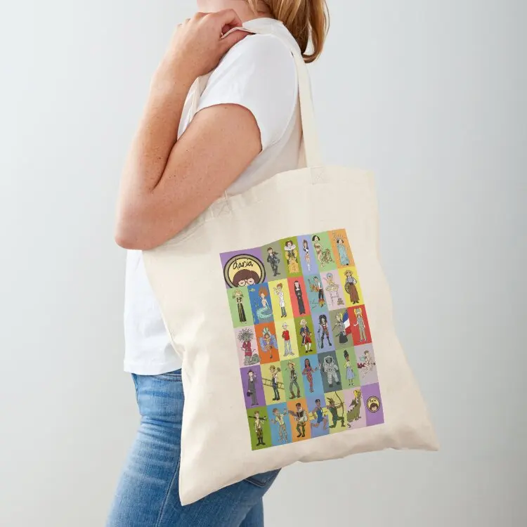 Daria Season 1 Alter Egos Tote Bag shoping bag Big bag women large tote
Daria Season 1 Alter Egos Tote Bag shoping bag Big bag women large tote
