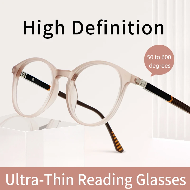 Ultra-Thin Reading Glasses Readers for Women Ladies Lightweight Full Frame Presbyopia Eyeglasses Hard Resin Lens
Ultra-Thin Reading Glasses Readers for Women Ladies Lightweight Full Frame Presbyopia Eyeglasses Hard Resin Lens
