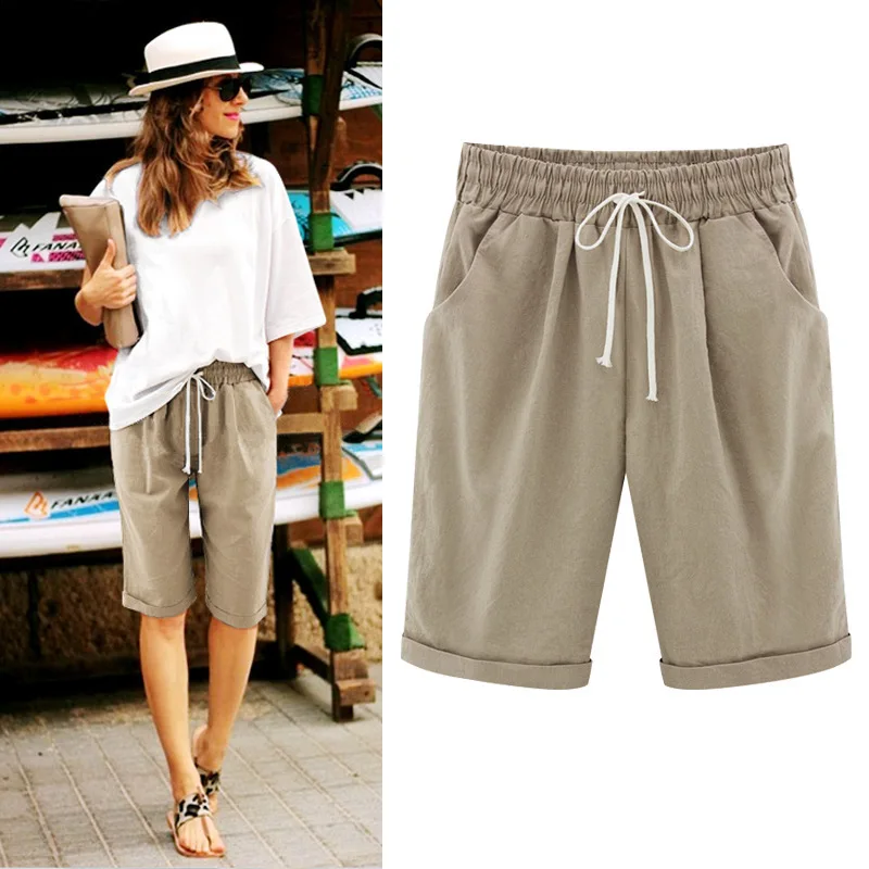 Women Shorts Vintage Loose Drawstring Pants Ladies Breathable Cotton Linen Drawstring Casual Shorts Athletic Workout Shorts
Women Shorts Vintage Loose Drawstring Pants Ladies Breathable Cotton Linen Drawstring Casual Shorts Athletic Workout Shorts