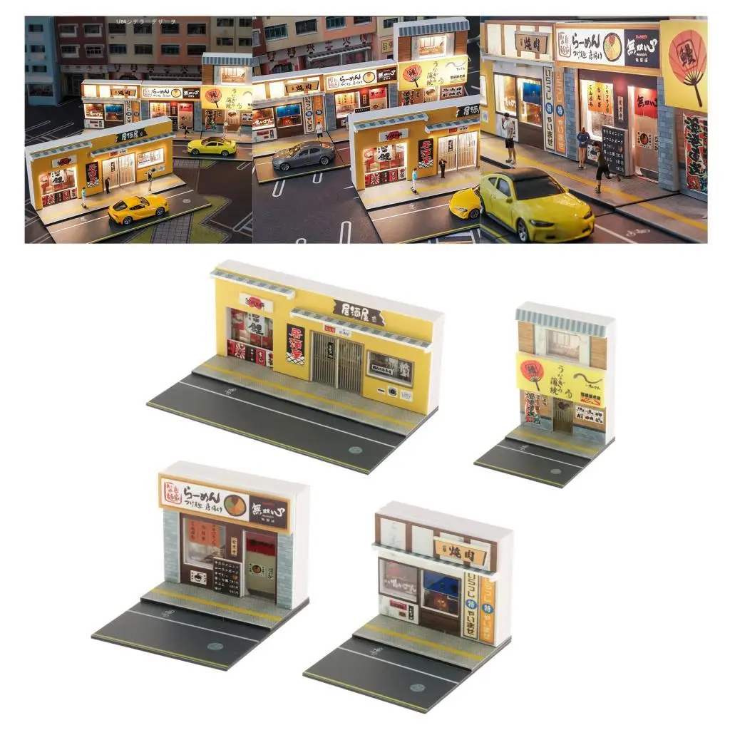 Models Scenery for Model Cars Display Miniature Japanese Street Scenery
Models Scenery for Model Cars Display Miniature Japanese Street Scenery