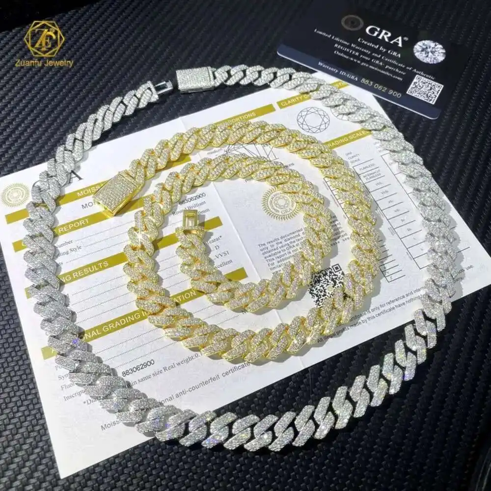 Дешевая цена, ожерелье в стиле хип-хоп Iced Out Vvs1, муассанитовая кубинская цепочка 12 мм, 13 мм, 15 мм, кластерная бриллиантовая кубинская цепочка для мужчин
Дешевая цена, ожерелье в стиле хип-хоп Iced Out Vvs1, муассанитовая кубинская цепочка 12 мм, 13 мм, 15 мм, кластерная бриллиантовая кубинская цепочка для мужчин