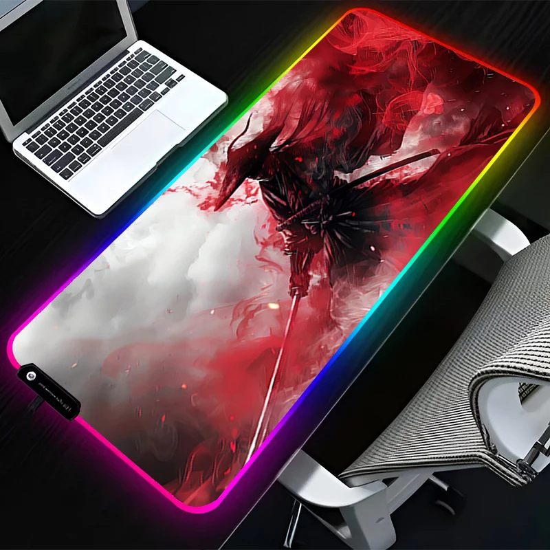 RGB LED Mouse Pad Rubber Anime Mousepad Pattern Game Pad PC Accessories Desk Mat Samurai Non Slip Table Mat Office Keyboard Pad
RGB LED Mouse Pad Rubber Anime Mousepad Pattern Game Pad PC Accessories Desk Mat Samurai Non Slip Table Mat Office Keyboard Pad
