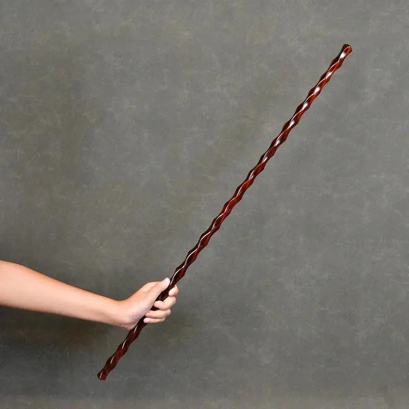 80cm Outdoor Portable EDC Creative Twisted Silk Rosewood Stick Fitness Exercise Massage Stick Tool
80cm Outdoor Portable EDC Creative Twisted Silk Rosewood Stick Fitness Exercise Massage Stick Tool