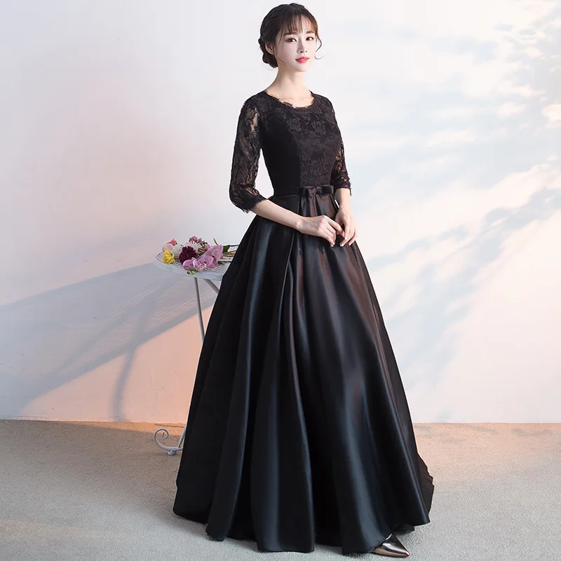 Elegant Black Evening Gown Performance Costume for Women High Waist Mesh Fabric Spring 2026 New Style Hostess Lady's Dress
Elegant Black Evening Gown Performance Costume for Women High Waist Mesh Fabric Spring 2026 New Style Hostess Lady's Dress