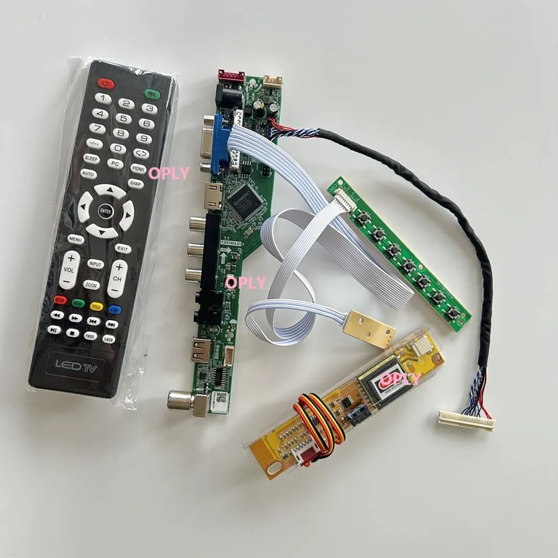 TV Controller driver board kit for LTN141P2 LTN141P4 14.1" 1400X1050 VGA HDMI-compatible USB RF LCD panel AV screen monitor
TV Controller driver board kit for LTN141P2 LTN141P4 14.1" 1400X1050 VGA HDMI-compatible USB RF LCD panel AV screen monitor