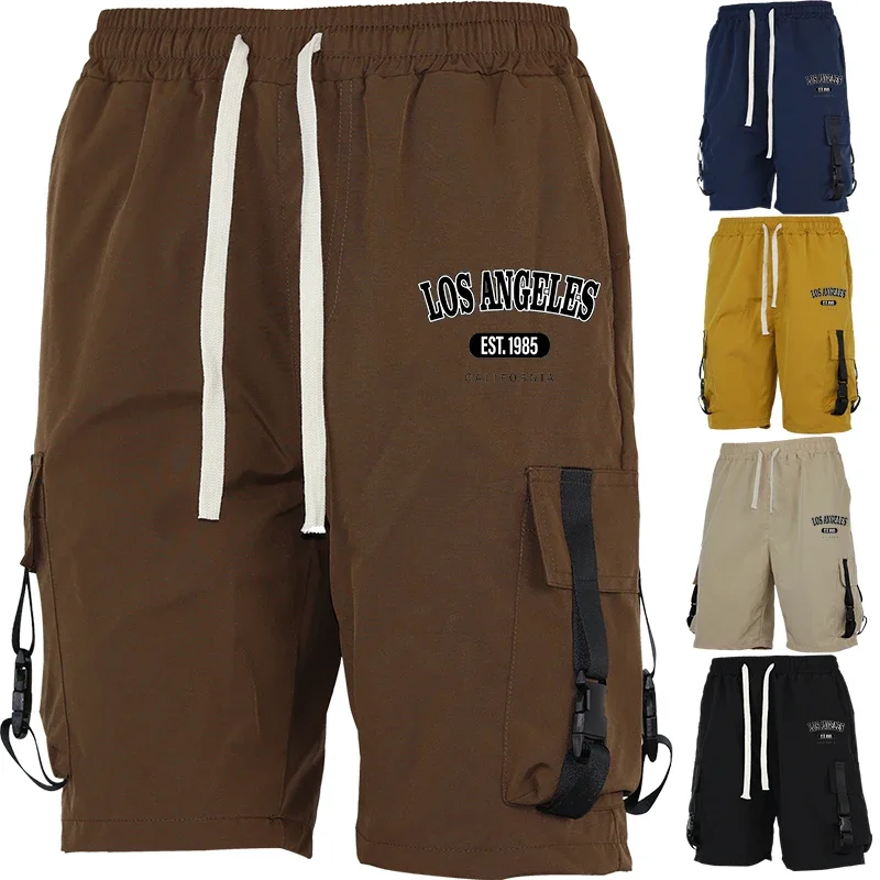Мужские уличные шорты-карго, летние однотонные повседневные свободные шорты на шнурке с несколькими карманами для работы и пешего туризма, уличная одежда, стильные короткие брюки
Мужские уличные шорты-карго, летние однотонные повседневные свободные шорты на шнурке с несколькими карманами для работы и пешего туризма, уличная одежда, стильные короткие брюки