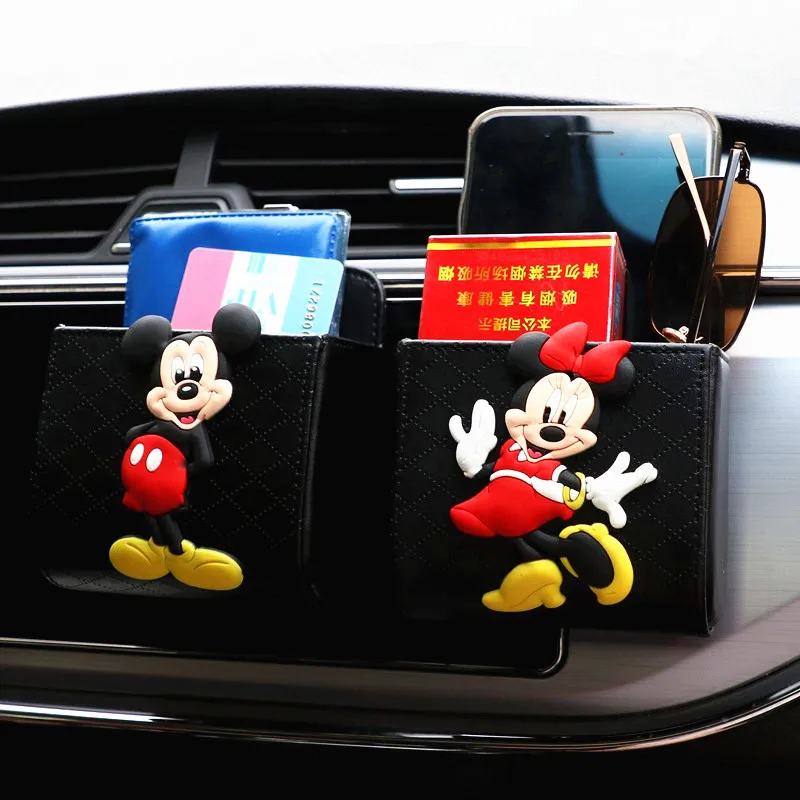 Mickey Mouse Car Storage Box Minnie Cartoon Cute Figure Car Interior Air Outlet Leather Miscellaneous Storage Basket Hanging Bag
Mickey Mouse Car Storage Box Minnie Cartoon Cute Figure Car Interior Air Outlet Leather Miscellaneous Storage Basket Hanging Bag