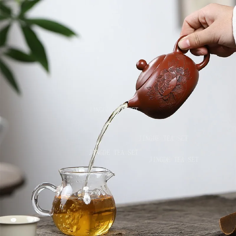 220ml Yixing Teapot Da Hong Pao Purple Clay Teapot Chinese Baifu Xishi Pot Household Tea Pot Tea Ceremony Accessories
220ml Yixing Teapot Da Hong Pao Purple Clay Teapot Chinese Baifu Xishi Pot Household Tea Pot Tea Ceremony Accessories