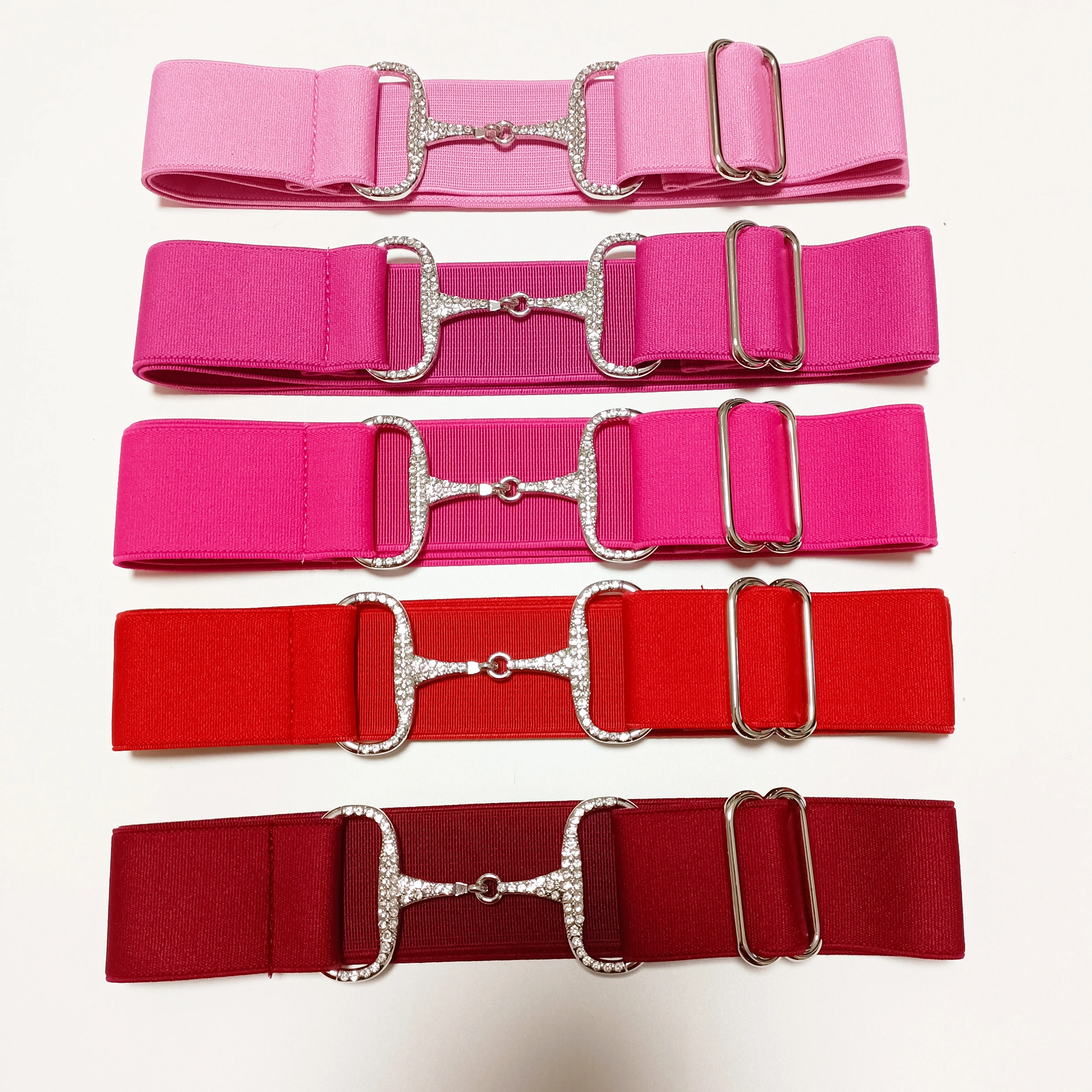 Equestrian Elastic Belt Shiny Rhinestone Snaffle Bit Buckle Color Solid #1-#66 Sparkly Accessory for Horseback Riding
Equestrian Elastic Belt Shiny Rhinestone Snaffle Bit Buckle Color Solid #1-#66 Sparkly Accessory for Horseback Riding