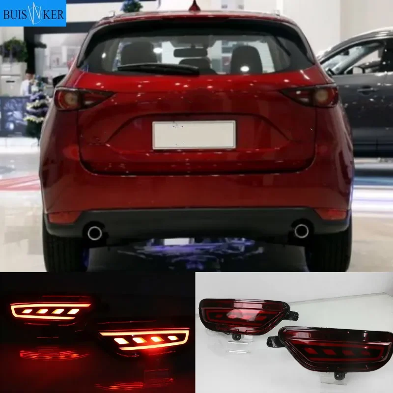 2PCS LED Rear Fog Lamp For Mazda CX-5 CX5 2017 2018 2019 Car LED Bumper Light Brake Light Turn Signal Indicator Reflector
2PCS LED Rear Fog Lamp For Mazda CX-5 CX5 2017 2018 2019 Car LED Bumper Light Brake Light Turn Signal Indicator Reflector