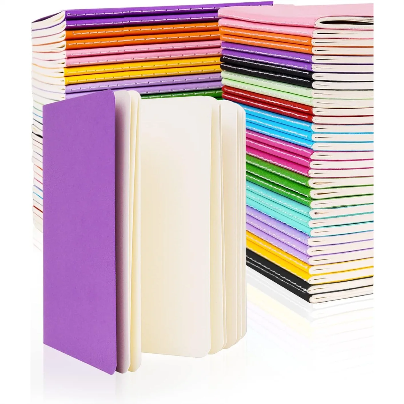 Dynta Small Notebook Bulk 60 Packs A6 Mini Sketchbooks Blank Page Colorful Cover Unlined Pocket Journals for Kids Drawing Memo
Dynta Small Notebook Bulk 60 Packs A6 Mini Sketchbooks Blank Page Colorful Cover Unlined Pocket Journals for Kids Drawing Memo