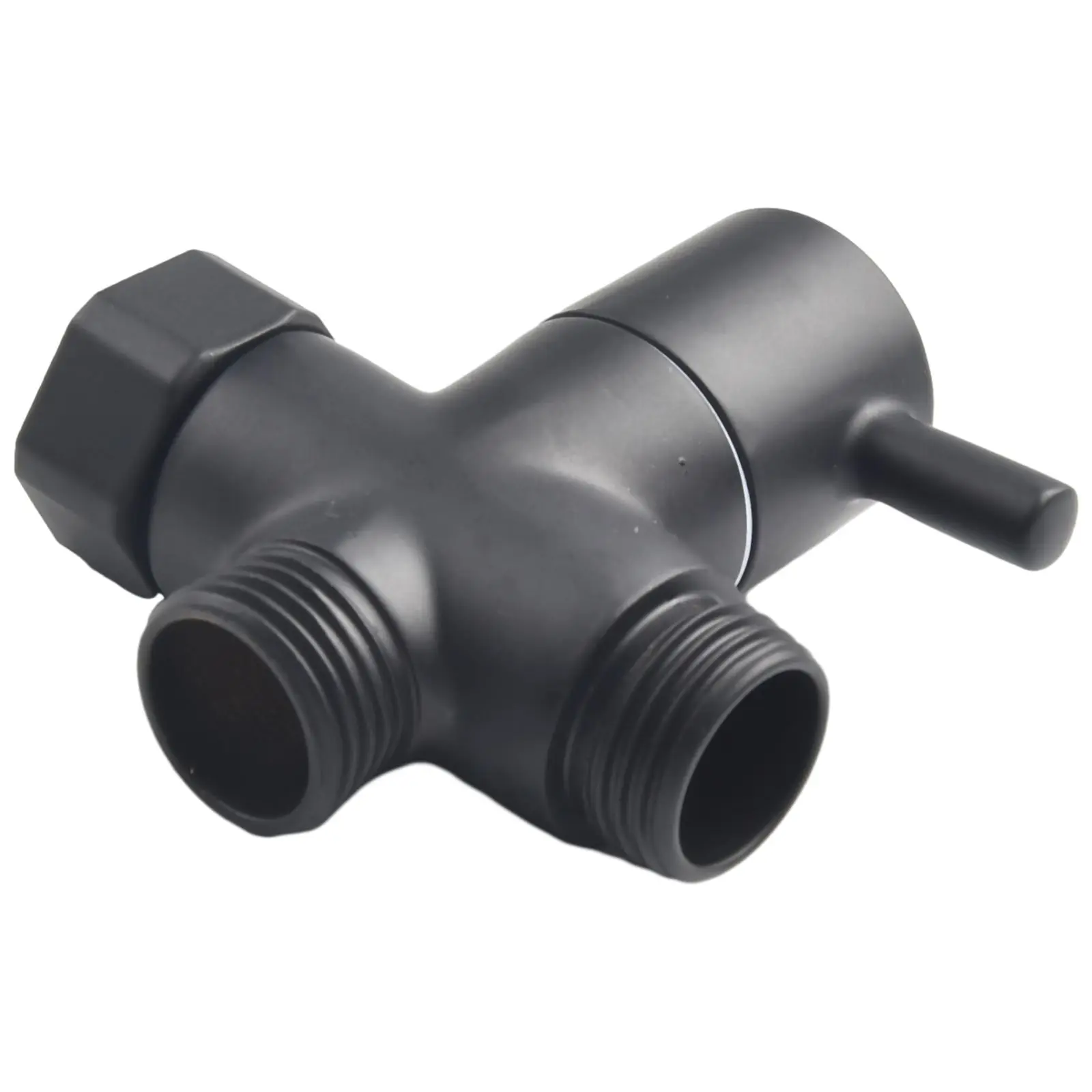 1PCS Diverter Valve Black Brass T-adapter Converter G1/2in 3 Way Brass Diverter Valve For Shower Head Bathroom DIY Renovation
1PCS Diverter Valve Black Brass T-adapter Converter G1/2in 3 Way Brass Diverter Valve For Shower Head Bathroom DIY Renovation