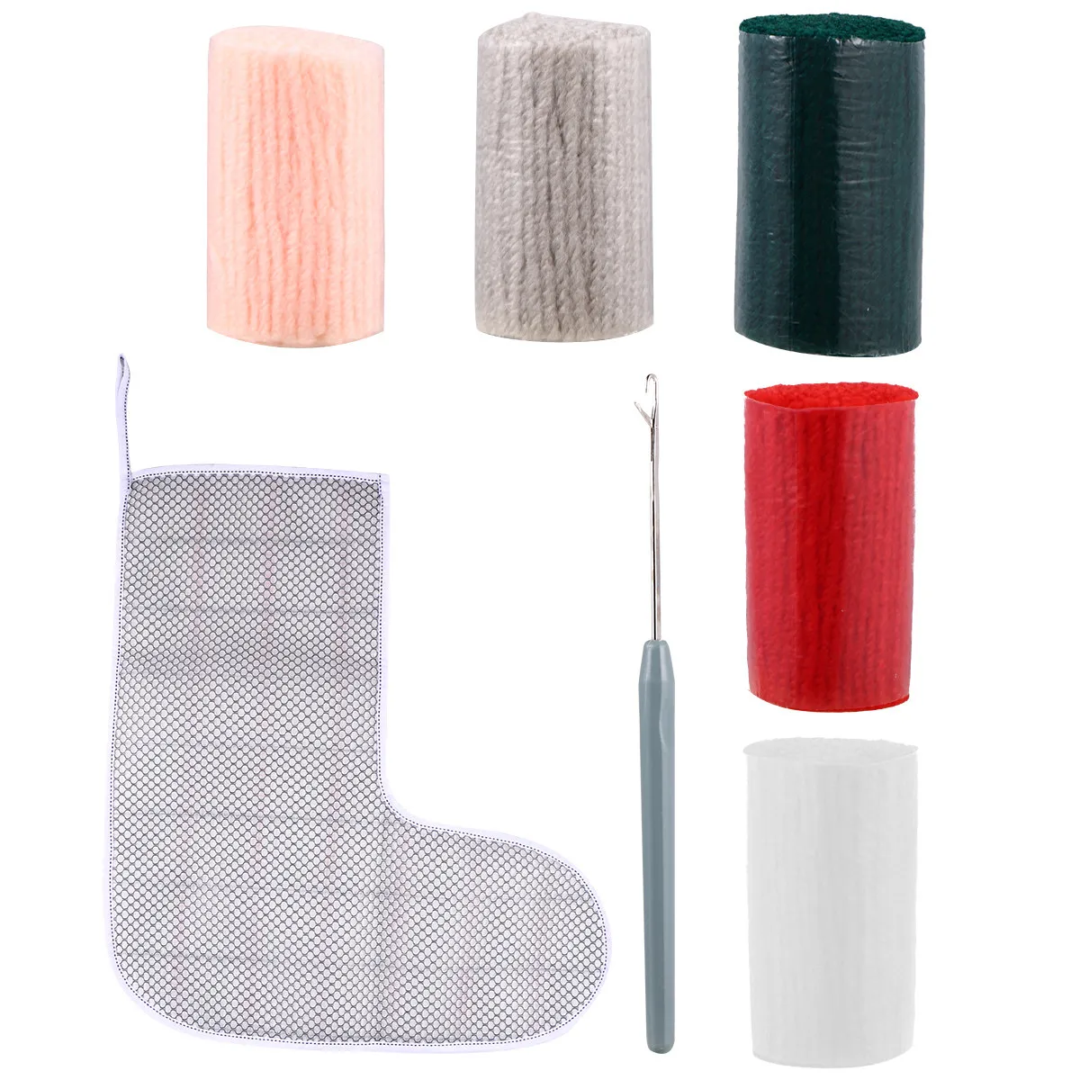 DIY Material Accessories Supply Red Christmas Socks Making Kit Stocking Materials
DIY Material Accessories Supply Red Christmas Socks Making Kit Stocking Materials