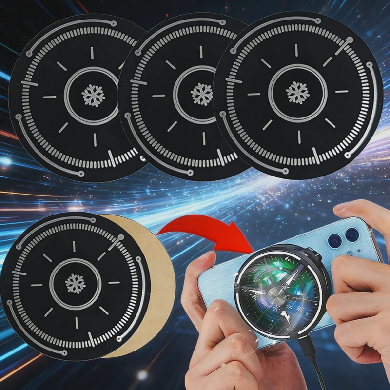 1/3pc Mobile Phone Metal Plate for Magsafe 6/9cm Cell Phone Radiator Ultra-thin Sticker Iron Sheets for iPhone 17 16 Pro Samsung
1/3pc Mobile Phone Metal Plate for Magsafe 6/9cm Cell Phone Radiator Ultra-thin Sticker Iron Sheets for iPhone 17 16 Pro Samsung