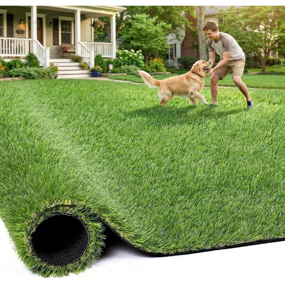 7x15ft Artificial Grass Mat with Drainage, Durable Lawn Rug for Dogs and Pets, Ideal for Indoor/Outdoor Spaces
7x15ft Artificial Grass Mat with Drainage, Durable Lawn Rug for Dogs and Pets, Ideal for Indoor/Outdoor Spaces
