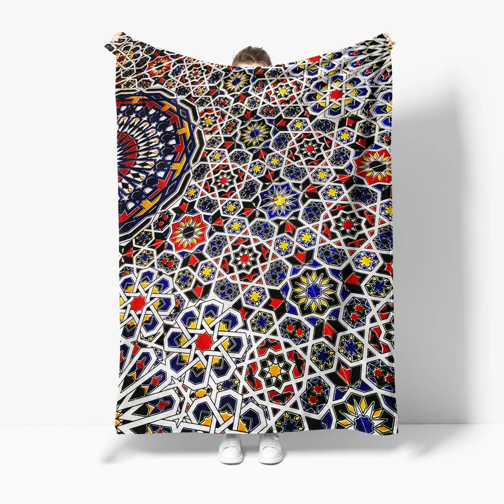 Irregular Mosaic Pattern Geometric Decorative Sofa Bed Throw Blanket Colorful Modern Design Home Textile
Irregular Mosaic Pattern Geometric Decorative Sofa Bed Throw Blanket Colorful Modern Design Home Textile