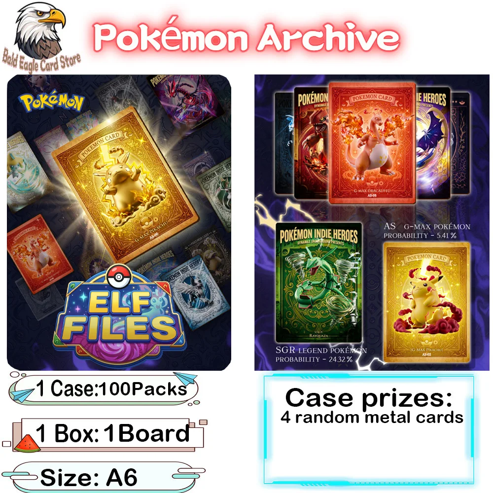 Wholesale New English YunDuoYouJu Pokémon Archive Pokémon A6 Collection Art Board Anime Characters Union Colorful Cardboard
Wholesale New English YunDuoYouJu Pokémon Archive Pokémon A6 Collection Art Board Anime Characters Union Colorful Cardboard