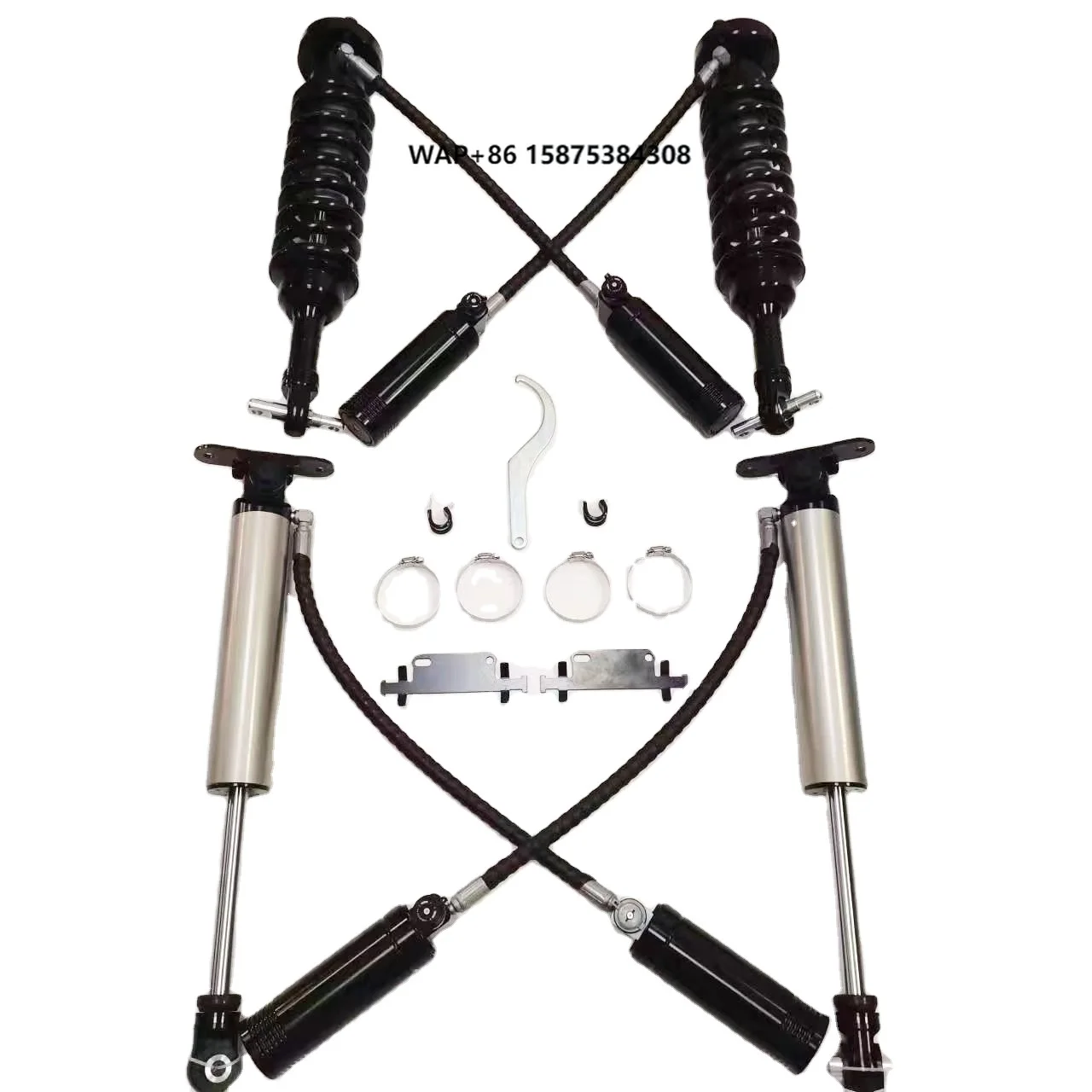 High Performance Ranger T9 Adjustable Nitrogen Shock Absorber Suspension New Condition Front Rear Coilover Damper for 4x4 Cars
High Performance Ranger T9 Adjustable Nitrogen Shock Absorber Suspension New Condition Front Rear Coilover Damper for 4x4 Cars