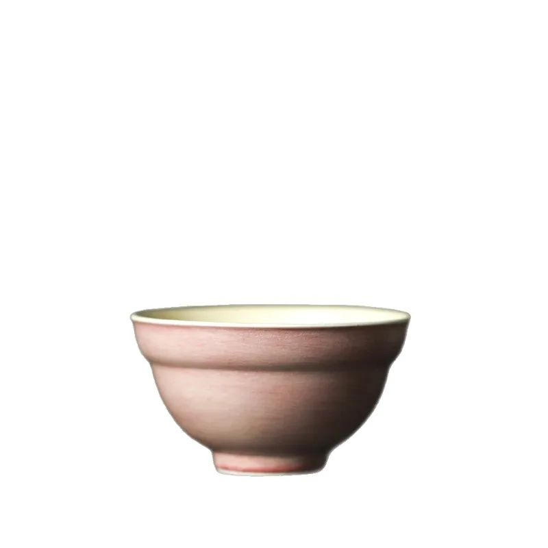 Cherry blossom powder handmade color glaze master cup, open piece household ceramic tea set teacup
Cherry blossom powder handmade color glaze master cup, open piece household ceramic tea set teacup