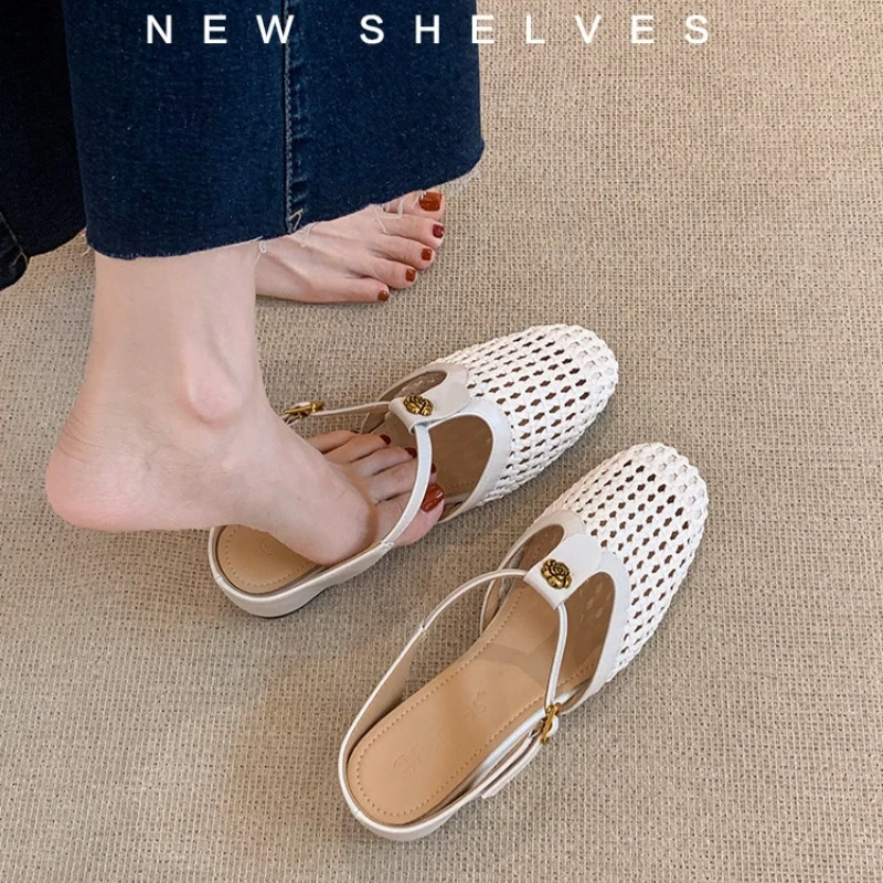 Women's French Woven T-Strap Wedge Sandals 2026 Summer Square Toe Hollow Out Breathable Leather Casual Shoes For Ladies
Women's French Woven T-Strap Wedge Sandals 2026 Summer Square Toe Hollow Out Breathable Leather Casual Shoes For Ladies