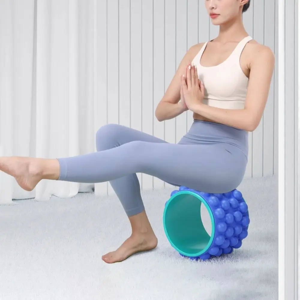 Deep Tissue Massage Yoga Wheel Portable Open Back Design Myofascial Release Roller Open Shoulder Design Anti Slip Back Roller
Deep Tissue Massage Yoga Wheel Portable Open Back Design Myofascial Release Roller Open Shoulder Design Anti Slip Back Roller