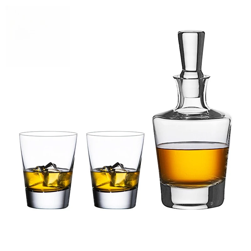Crystal glass whisky bottle jug, whisky cup set
Crystal glass whisky bottle jug, whisky cup set