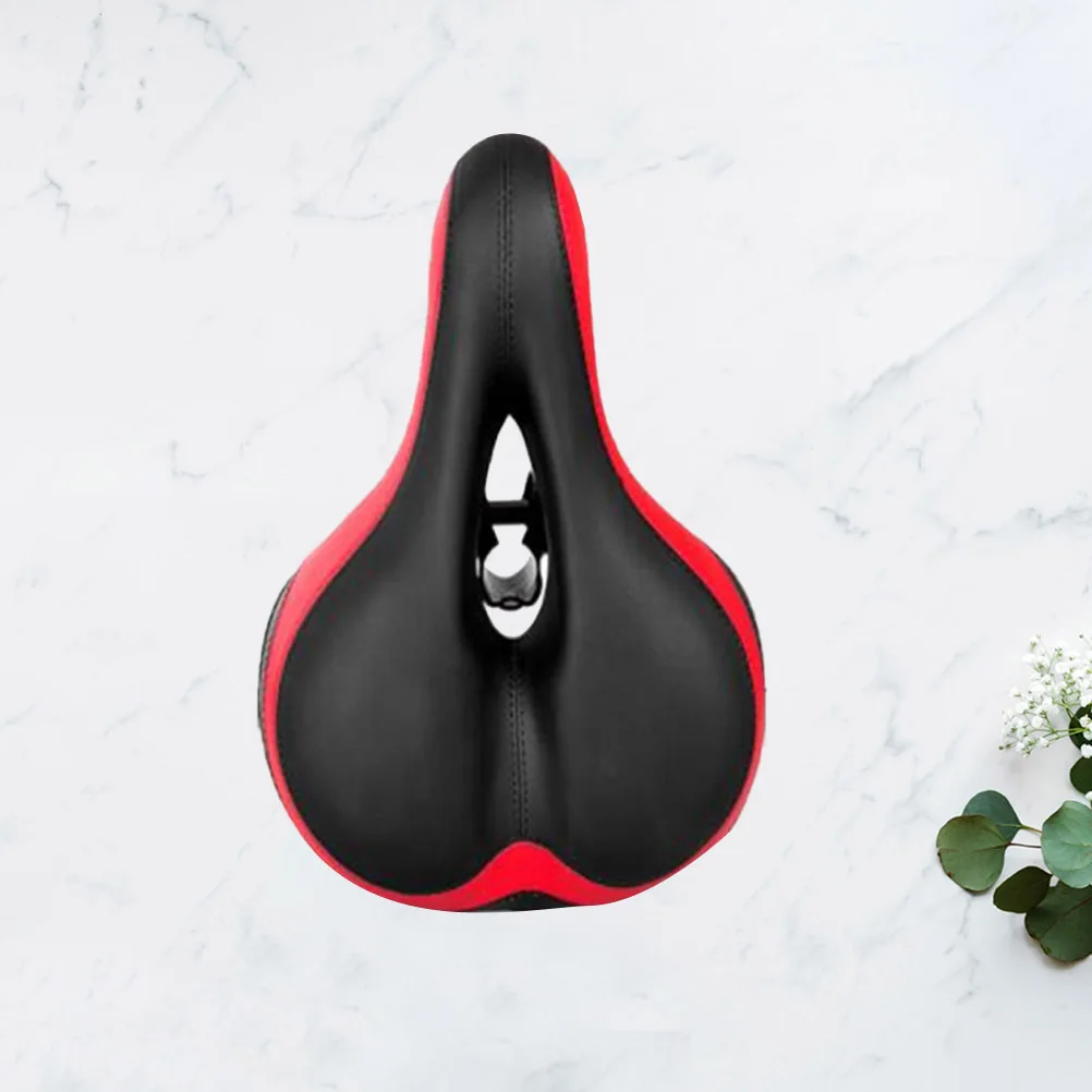 Thickening Widened Saddle for Bike Comfortable Breathable Seat Cushion Black Red Spring Style Ergonomic Design for Outdoor
Thickening Widened Saddle for Bike Comfortable Breathable Seat Cushion Black Red Spring Style Ergonomic Design for Outdoor