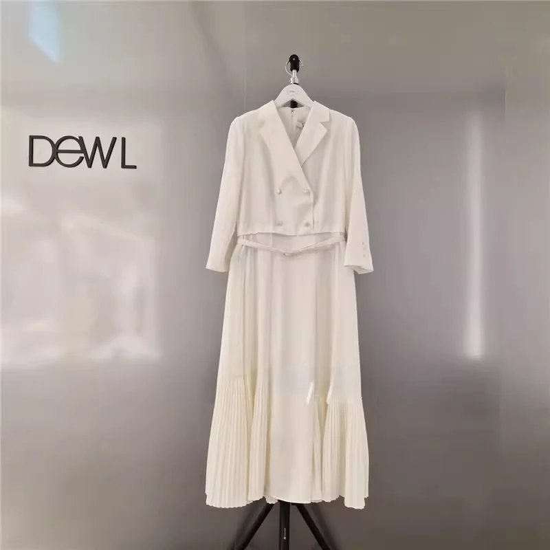 Mimifafa DW Pure Original 26 New Gentle Personality Pleated Skirt Flip Collar Dress Fake Two-Piece Long Sleeve Loose Fit Kore...
Mimifafa DW Pure Original 26 New Gentle Personality Pleated Skirt Flip Collar Dress Fake Two-Piece Long Sleeve Loose Fit Kore...