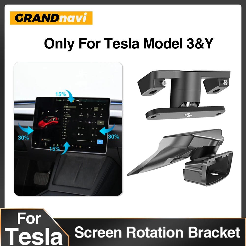 GrandNavi Screen Rotation Bracket For Tesla 2017-2023 Model 3 2019-2024 Model Y For Tesla 2024 Model 3 Highland Swivel Mount
GrandNavi Screen Rotation Bracket For Tesla 2017-2023 Model 3 2019-2024 Model Y For Tesla 2024 Model 3 Highland Swivel Mount