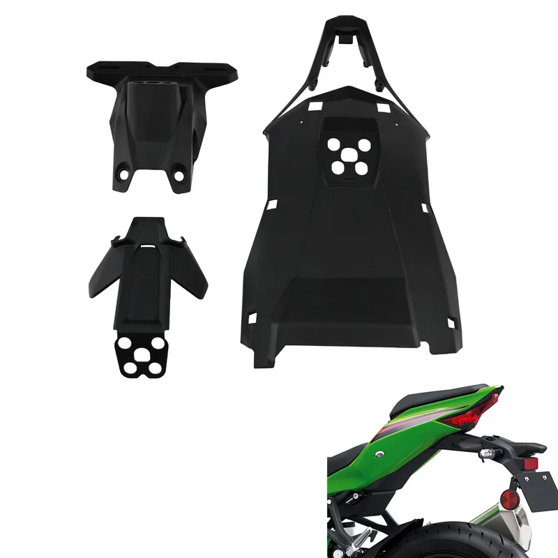 Заднее крыло, задняя крышка, Кронштейн номерного знака, подходит для Kawasaki ZX-4R 23-24 ZX-4RR 20-24
Заднее крыло, задняя крышка, Кронштейн номерного знака, подходит для Kawasaki ZX-4R 23-24 ZX-4RR 20-24