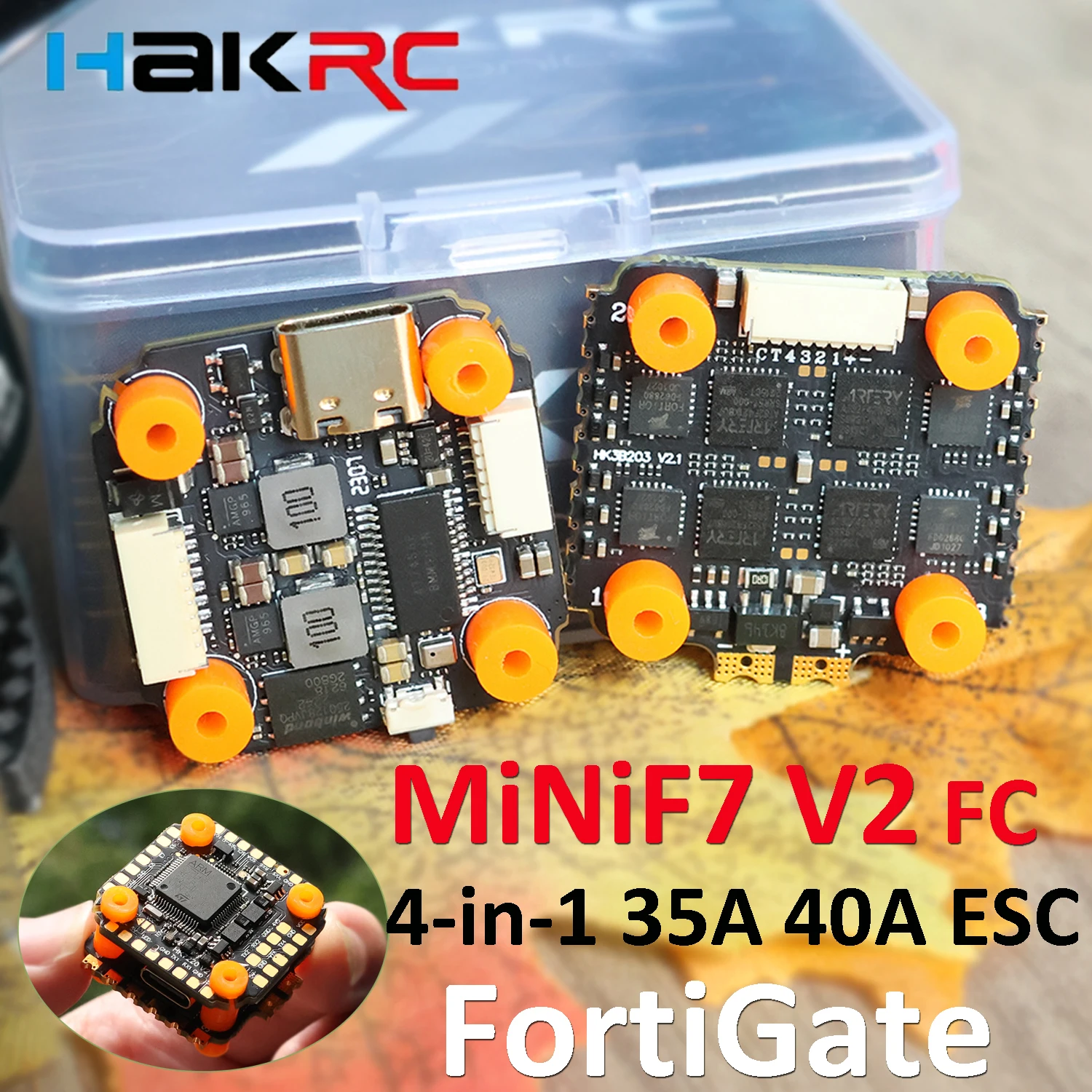 HAKRC F7 MiNi V2 FC Flight Controller 4-in-1 35A 40A ESC FortiGate Combo Dual gyroscope for RC FPV Racing Drone Model DIY Parts
HAKRC F7 MiNi V2 FC Flight Controller 4-in-1 35A 40A ESC FortiGate Combo Dual gyroscope for RC FPV Racing Drone Model DIY Parts