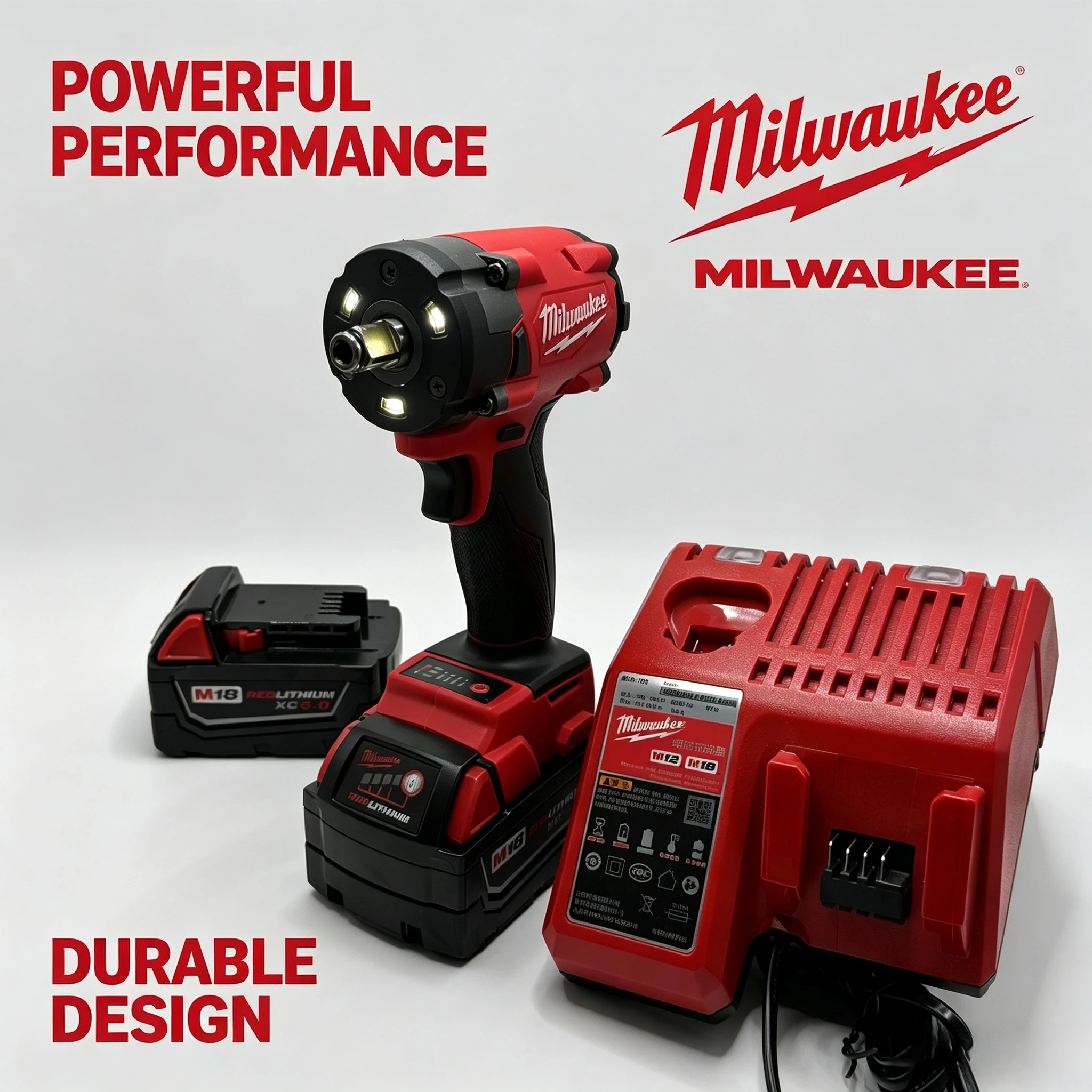 Milwaukee 18V lithium Battery, M18 FIW212 impact wrench | General tool for Automobile Maintenance and Home Appliance Maintenance
Milwaukee 18V lithium Battery, M18 FIW212 impact wrench | General tool for Automobile Maintenance and Home Appliance Maintenance
