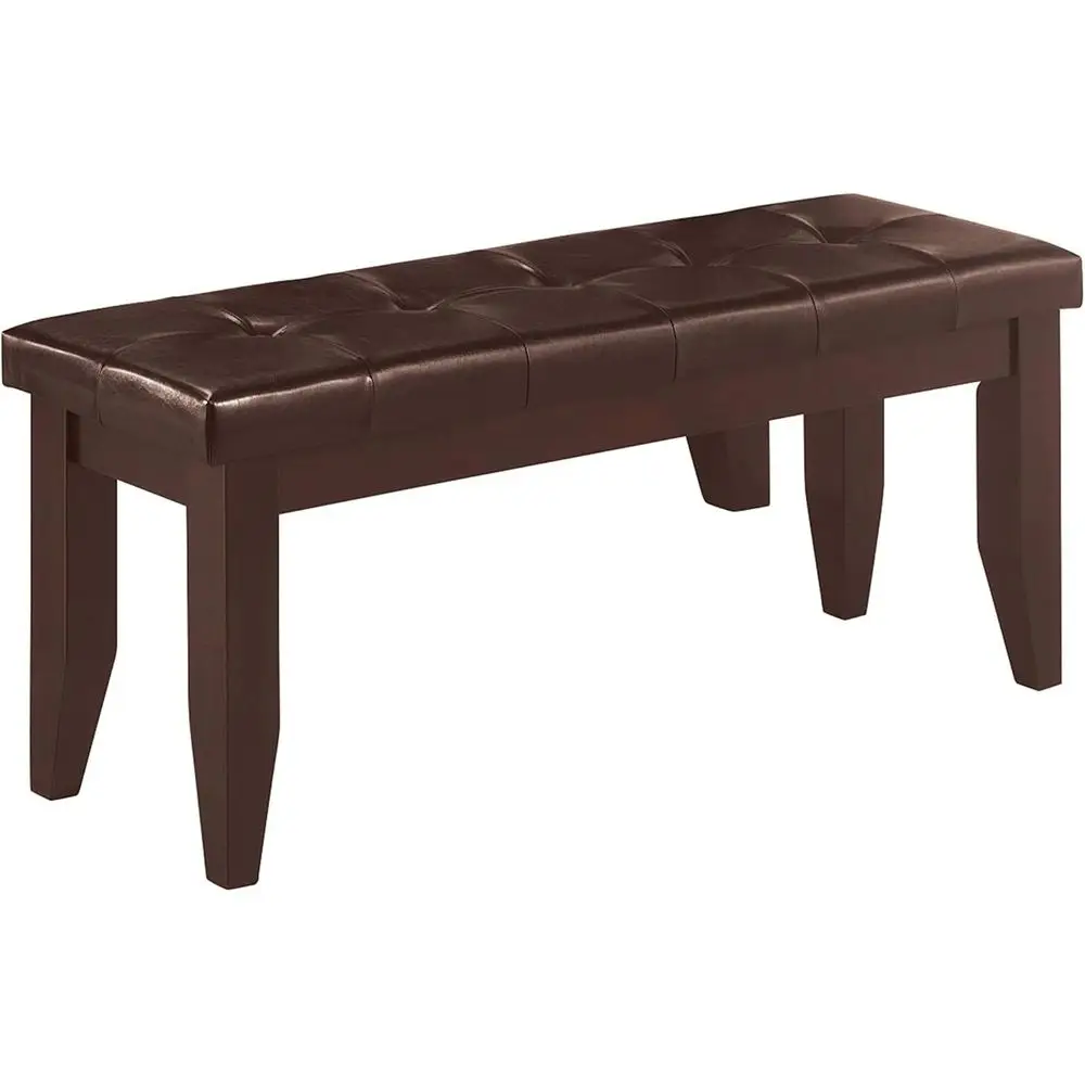 47 W x 14.25 D x 19 H Dining Bench, Asian Hardwood & Oak Veneers, Puccino Finish, Padded Seat, Casual Style, Suitable for Kitche
47 W x 14.25 D x 19 H Dining Bench, Asian Hardwood & Oak Veneers, Puccino Finish, Padded Seat, Casual Style, Suitable for Kitche