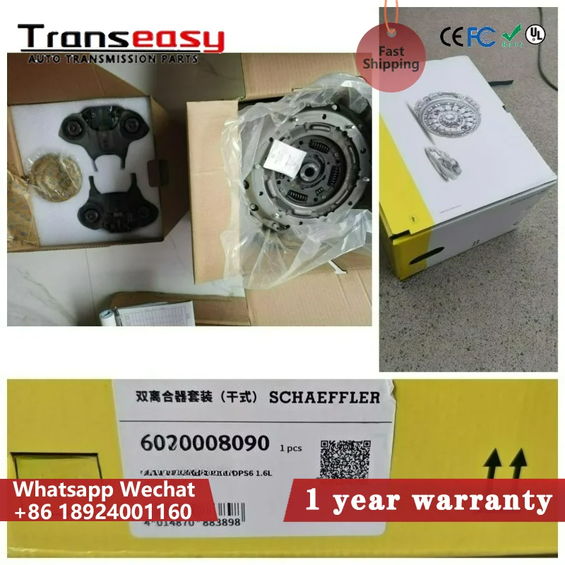 NEW 6DCT250 DPS6 PS250 Original brand new for luk Transmission Dual Clutch Shift 6020008090 Fits for Ford Focus Fiesta
NEW 6DCT250 DPS6 PS250 Original brand new for luk Transmission Dual Clutch Shift 6020008090 Fits for Ford Focus Fiesta