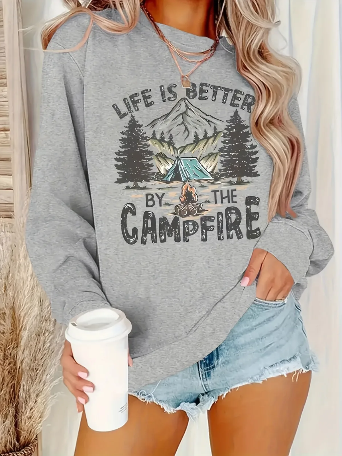 Женская повседневная толстовка с видом на горы, пуловер с принтом, повседневный свободный удобный праздничный подарок для друзей
Женская повседневная толстовка с видом на горы, пуловер с принтом, повседневный свободный удобный праздничный подарок для друзей