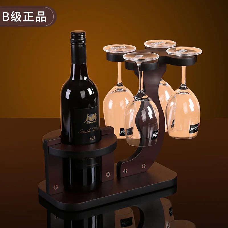 Wine rack ornament household shelf European wine cup holder upside down modern goblet holder living room ornament decoration
Wine rack ornament household shelf European wine cup holder upside down modern goblet holder living room ornament decoration