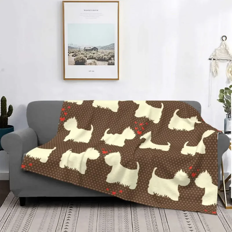 Одеяло Westie West Highland Terrier, одеяло, супермягкое дышащее покрывало для кровати, дивана
Одеяло Westie West Highland Terrier, одеяло, супермягкое дышащее покрывало для кровати, дивана