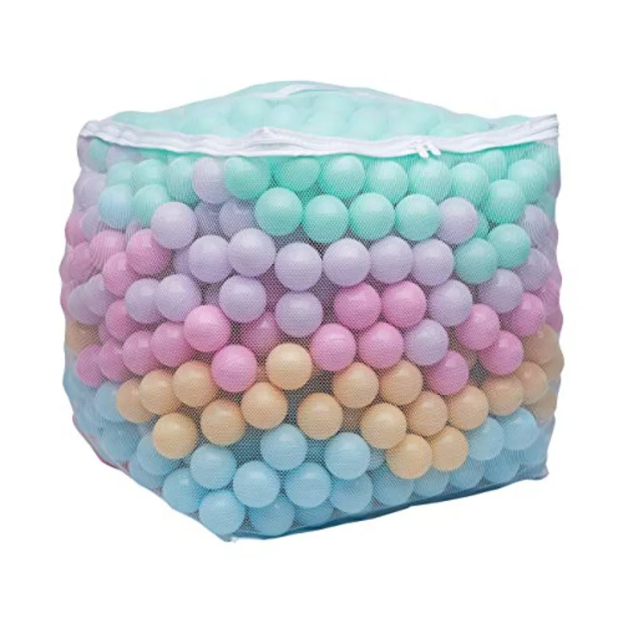 BPA-Free Ball Pit Balls with Storage Bag, Crush-Proof Plastic for Toddlers 12+ Months Play, 6, 1000 Count
BPA-Free Ball Pit Balls with Storage Bag, Crush-Proof Plastic for Toddlers 12+ Months Play, 6, 1000 Count