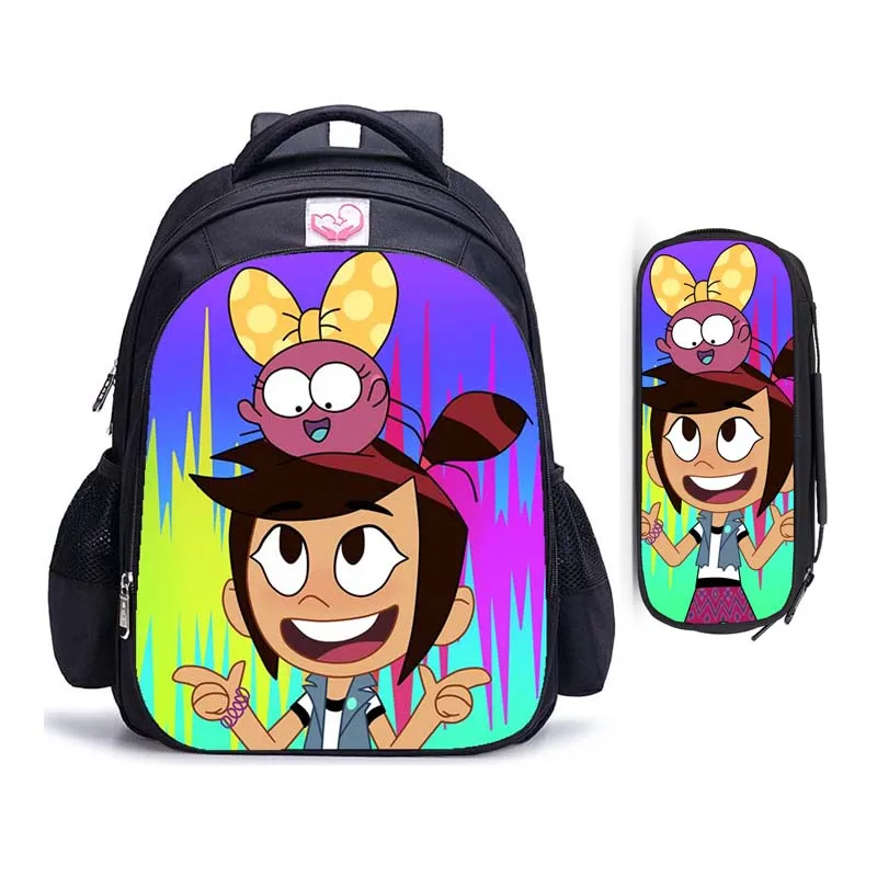 Рюкзак большой вместимости для девочек и мальчиков, школьный ранец с призраком и Молли МакГи для подростков, Модная студенческая сумка для колледжа, 16 дюймов
Рюкзак большой вместимости для девочек и мальчиков, школьный ранец с призраком и Молли МакГи для подростков, Модная студенческая сумка для колледжа, 16 дюймов