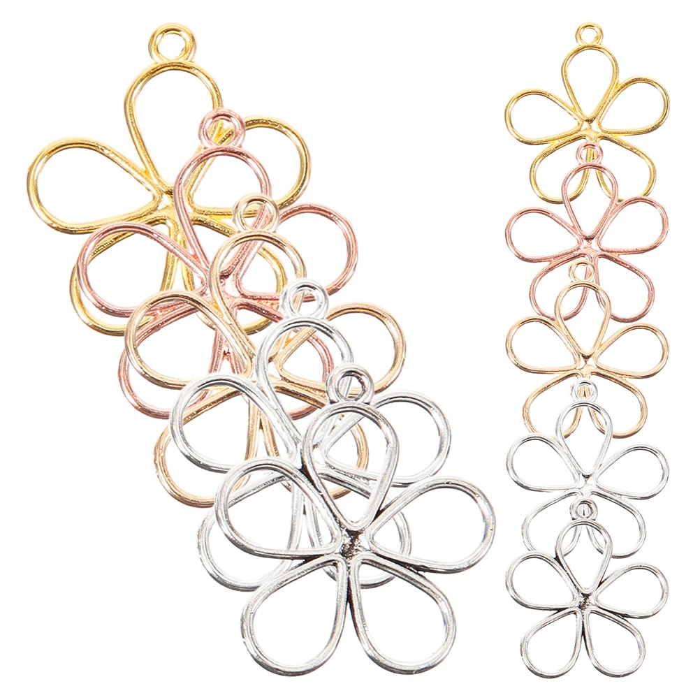 100Pcs Alloy Petal Charms for Jewelry Making Supplies Pendant Craft Hanging Accessories Silver Gold Rose Color
100Pcs Alloy Petal Charms for Jewelry Making Supplies Pendant Craft Hanging Accessories Silver Gold Rose Color